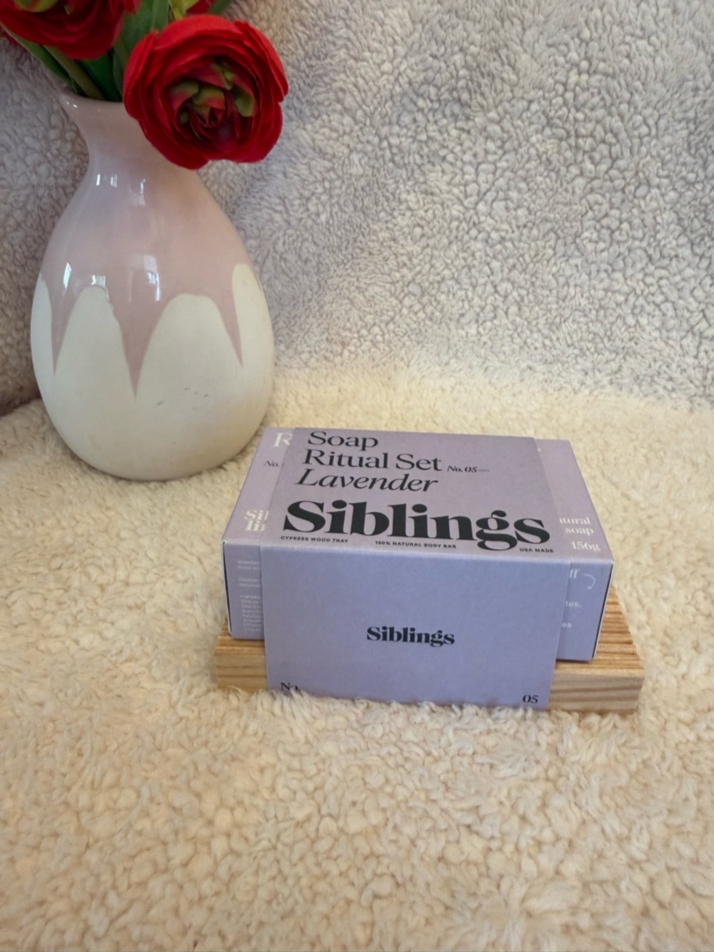 Lavender Soap Ritual Set - Lavender (Light Purple)